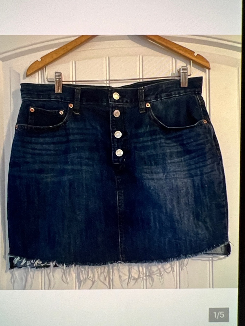Gap Jean Skirt Size 32